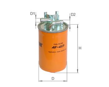 Alpha Filter AF-459 Fuel filter AF459: Buy near me in Poland at 2407.PL - Good price!