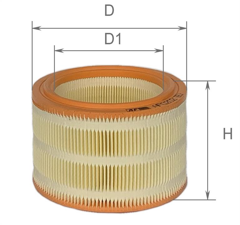 Alpha Filter AF 0202 Air filter AF0202: Buy near me in Poland at 2407.PL - Good price!