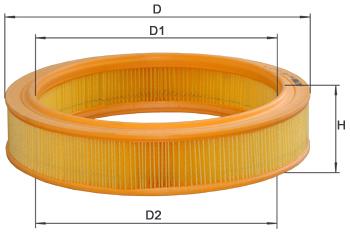 Alpha Filter AF 0117 Filtr powietrza AF0117: Dobra cena w Polsce na 2407.PL - Kup Teraz!