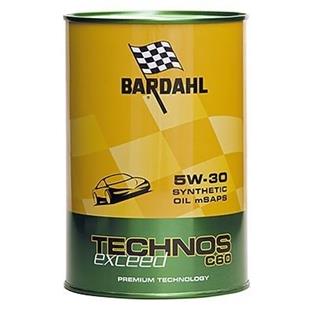 Bardahl 322040 Моторное масло Bardahl Technos C60 Exceed 5W-30, 1л 322040: Отличная цена - Купить в Польше на 2407.PL!