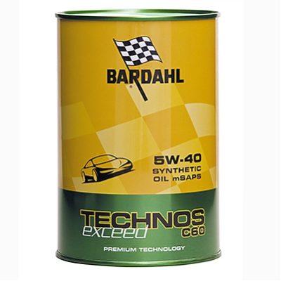 Bardahl 309040 Моторное масло Bardahl Technos C60 Exceed 5W-40, 1л 309040: Отличная цена - Купить в Польше на 2407.PL!