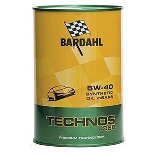 Bardahl 314040 Engine oil Bardahl Technos C60 5W-40, 1L 314040: Buy near me in Poland at 2407.PL - Good price!