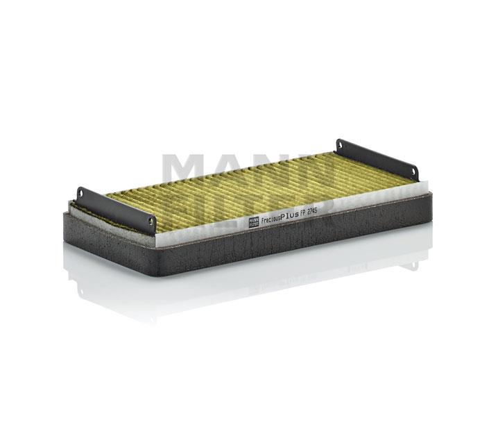 Mann-Filter FP 2745-2 Activated carbon cabin filter with antibacterial effect FP27452: Buy near me in Poland at 2407.PL - Good price!