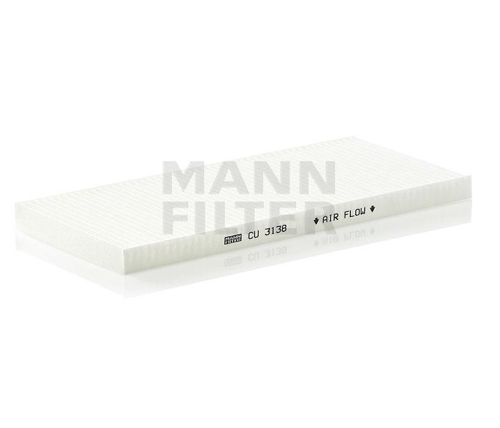 Mann-Filter CU 3138 Filtr kabinowy CU3138: Atrakcyjna cena w Polsce na 2407.PL - Zamów teraz!