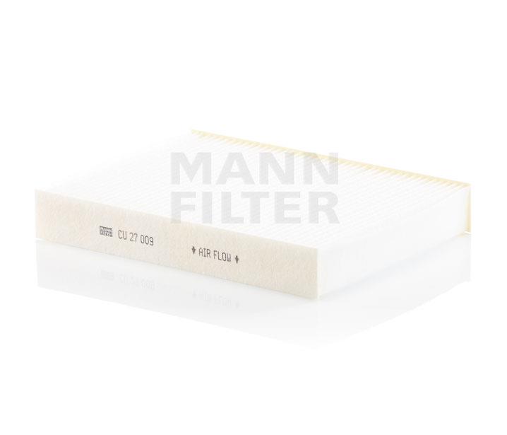 Mann-Filter CU 27 009 Фільтр салону CU27009: Приваблива ціна - Купити у Польщі на 2407.PL!