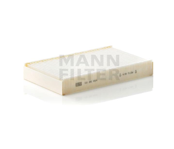 Mann-Filter CU 26 004 Filtr kabinowy CU26004: Dobra cena w Polsce na 2407.PL - Kup Teraz!
