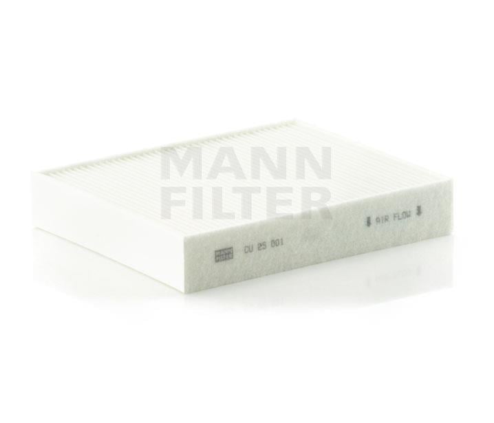 Mann-Filter CU 25 001 Filter, interior air CU25001: Buy near me in Poland at 2407.PL - Good price!