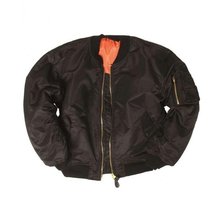 Mil-tec 10403002-M Flight Jacket MA1 Style black M 10403002M: Buy near me at 2407.PL in Poland at an Affordable price!