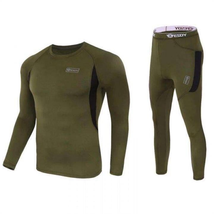 ESDY 3376849-M Thermal underwear olive, M 3376849M: Buy near me in Poland at 2407.PL - Good price!