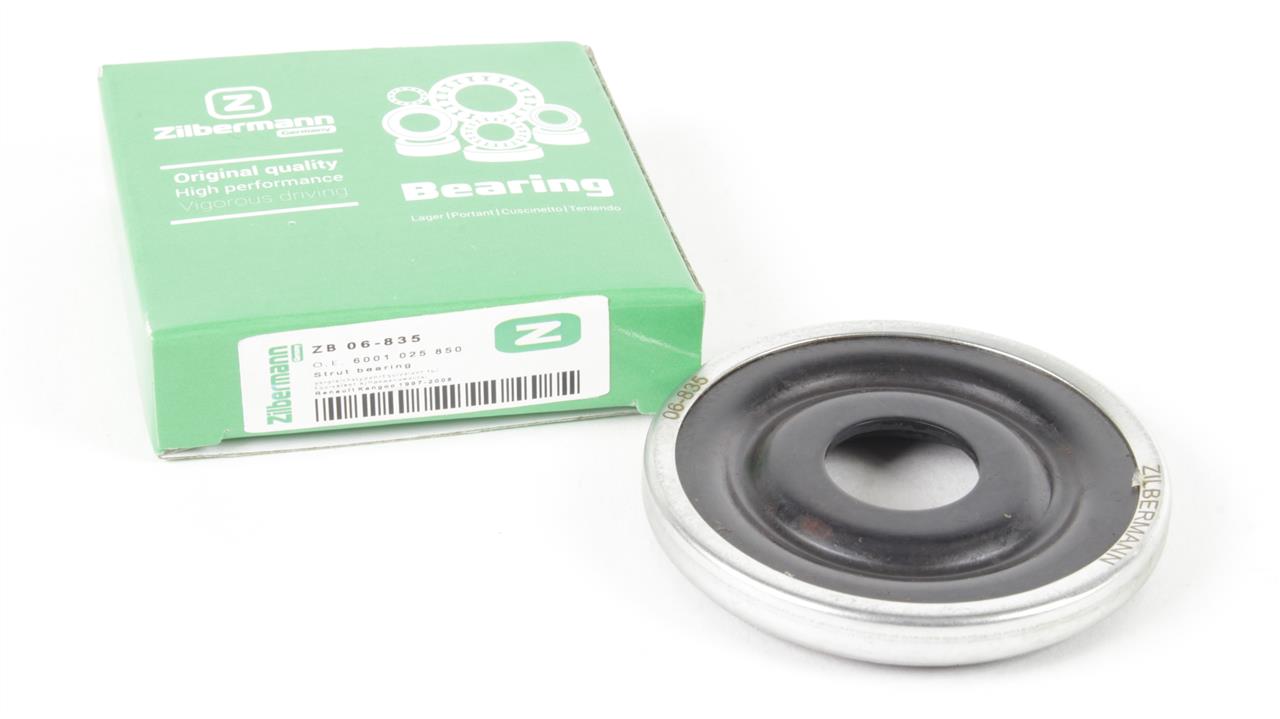 Zilbermann 06-835 Shock absorber bearing 06835: Buy near me at 2407.PL in Poland at an Affordable price!