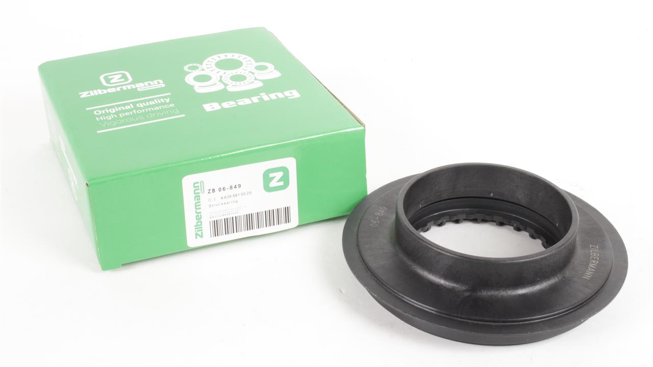 Zilbermann 06-849 Shock absorber bearing 06849: Buy near me at 2407.PL in Poland at an Affordable price!
