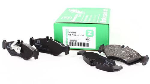 Zilbermann 08-012 Rear disc brake pads, set 08012: Buy near me in Poland at 2407.PL - Good price!
