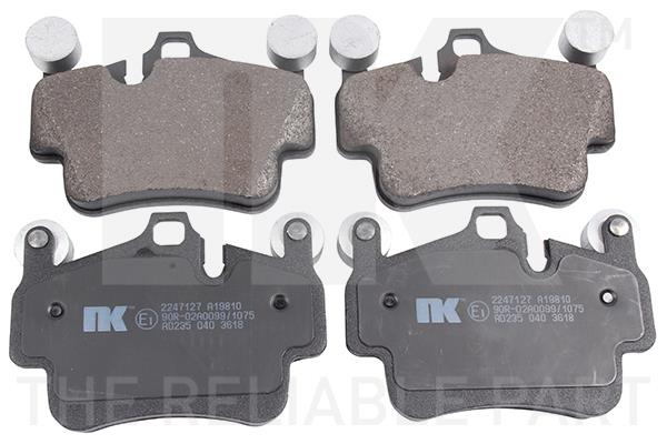 NK 2247127 Brake Pad Set, disc brake 2247127: Buy near me in Poland at 2407.PL - Good price!
