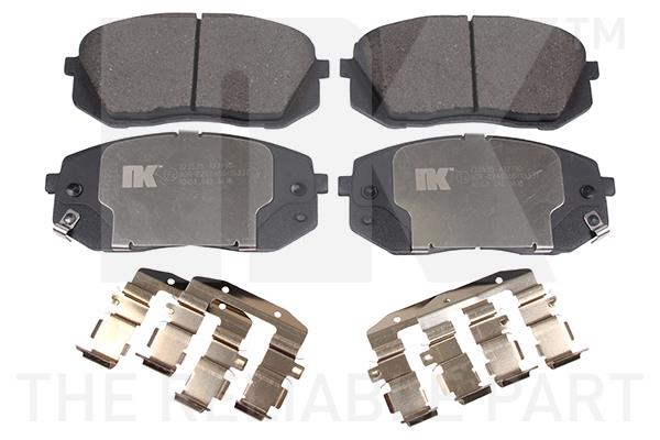 NK 223535 Brake Pad Set, disc brake 223535: Buy near me in Poland at 2407.PL - Good price!