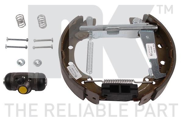 NK 449952006 Brake shoes with cylinders, set 449952006: Buy near me in Poland at 2407.PL - Good price!