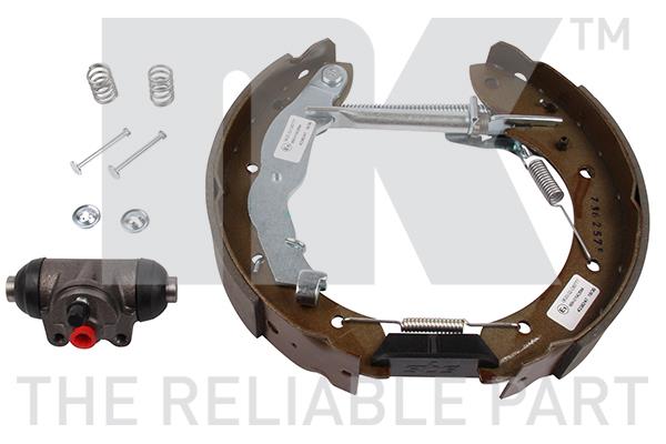 NK 443959903 Brake shoes with cylinders, set 443959903: Buy near me in Poland at 2407.PL - Good price!