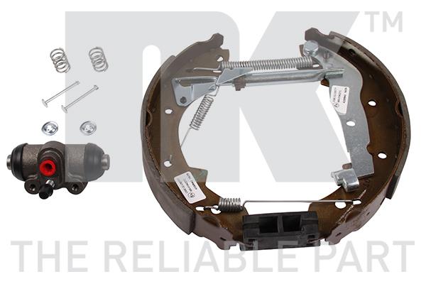 NK 449944701 Brake shoes with cylinders, set 449944701: Buy near me in Poland at 2407.PL - Good price!