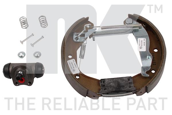 NK 443641303 Brake shoes with cylinders, set 443641303: Buy near me in Poland at 2407.PL - Good price!