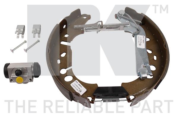 NK 442373101 Brake shoes with cylinders, set 442373101: Buy near me in Poland at 2407.PL - Good price!