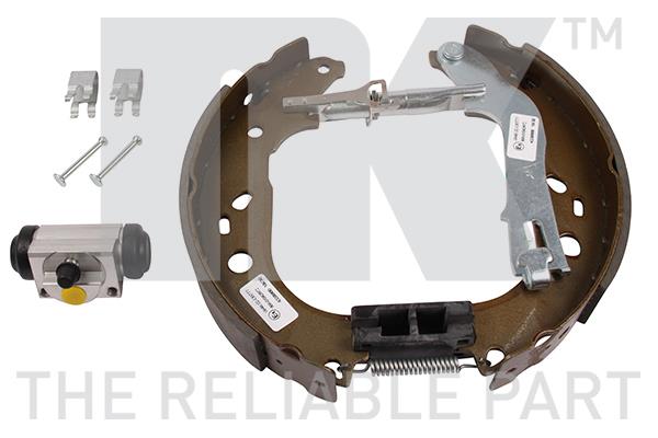 NK 442372501 Brake shoes with cylinders, set 442372501: Buy near me in Poland at 2407.PL - Good price!