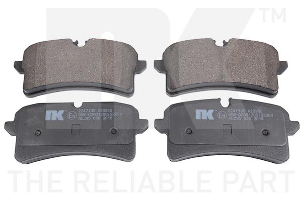 NK 2247135 Brake Pad Set, disc brake 2247135: Buy near me in Poland at 2407.PL - Good price!