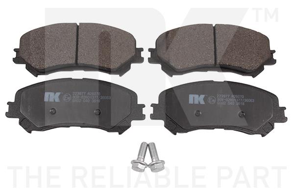 NK 223977 Brake Pad Set, disc brake 223977: Buy near me in Poland at 2407.PL - Good price!