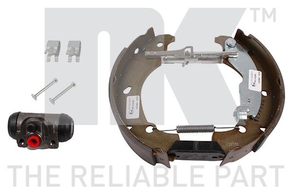 NK 442362501 Brake shoes with cylinders, set 442362501: Buy near me in Poland at 2407.PL - Good price!