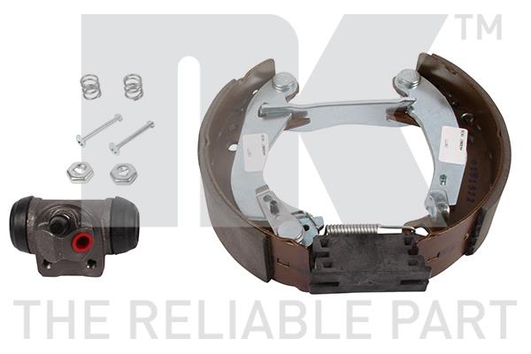 NK 449937203 Brake shoes with cylinders, set 449937203: Buy near me in Poland at 2407.PL - Good price!