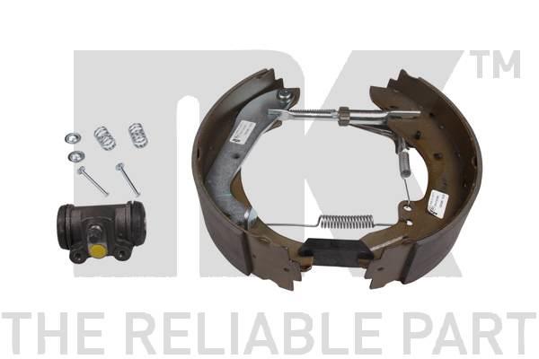 NK 449957701 Brake shoes with cylinders, set 449957701: Buy near me in Poland at 2407.PL - Good price!