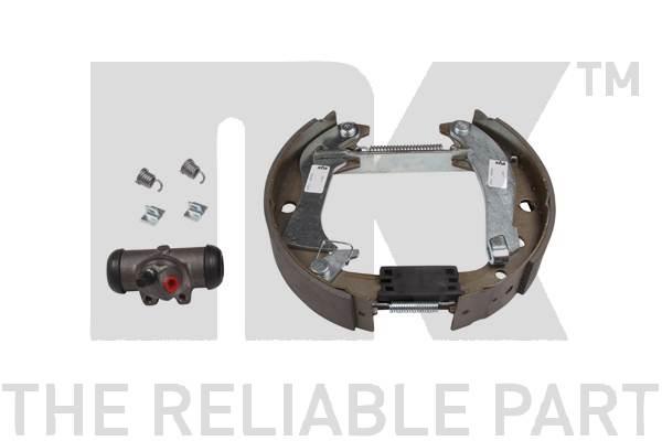 NK 449923501 Brake shoes with cylinders, set 449923501: Buy near me in Poland at 2407.PL - Good price!