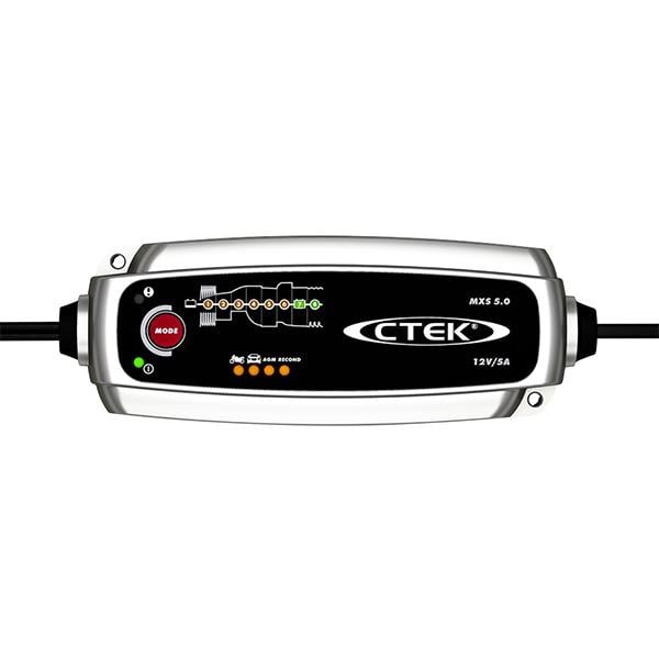 Ctek 56-998 Charger CTEK MXS 5.0 12V, 1.2/110Ah, charging current 5A 56998: Buy near me in Poland at 2407.PL - Good price!