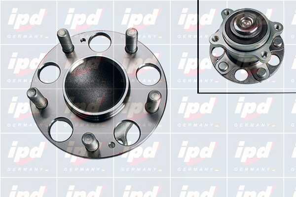 IPD 30-2701 Wheel hub with rear bearing 302701: Buy near me at 2407.PL in Poland at an Affordable price!