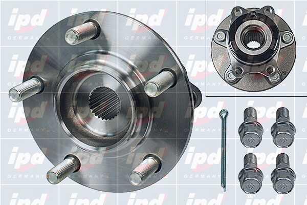 IPD 30-1989 Wheel hub with rear bearing 301989: Buy near me in Poland at 2407.PL - Good price!