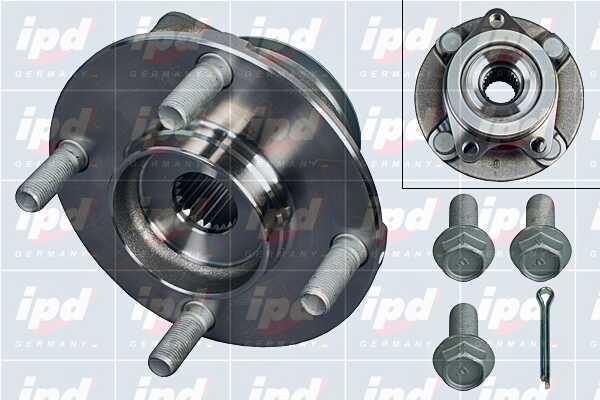 IPD 30-1398 Wheel hub with front bearing 301398: Buy near me in Poland at 2407.PL - Good price!