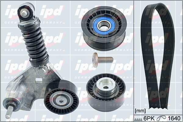 IPD 20-1902 Drive belt kit 201902: Buy near me in Poland at 2407.PL - Good price!