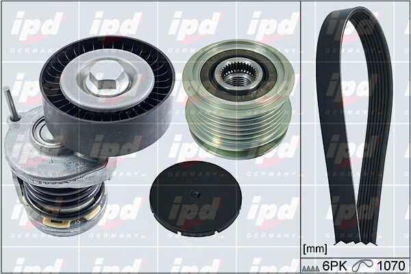 IPD 20-1897 Drive belt kit 201897: Buy near me in Poland at 2407.PL - Good price!