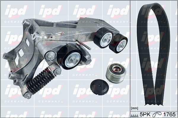 IPD 20-1872 Drive belt kit 201872: Buy near me in Poland at 2407.PL - Good price!