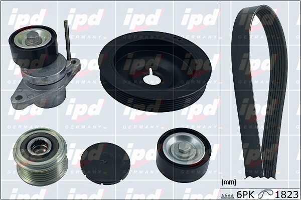  20-1868 Drive belt kit 201868: Buy near me in Poland at 2407.PL - Good price!
