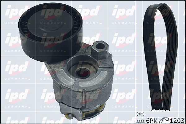 IPD 20-1845 Drive belt kit 201845: Buy near me in Poland at 2407.PL - Good price!