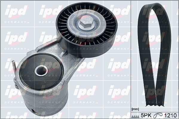 IPD 20-1805 Drive belt kit 201805: Buy near me in Poland at 2407.PL - Good price!