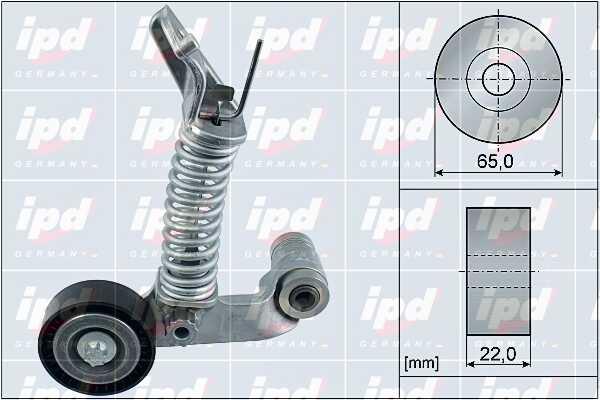 IPD 15-4149 Belt tightener 154149: Buy near me at 2407.PL in Poland at an Affordable price!