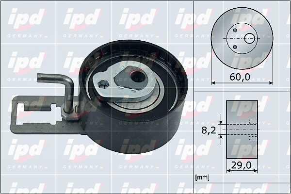 IPD 15-4145 Tensioner pulley, timing belt 154145: Buy near me in Poland at 2407.PL - Good price!