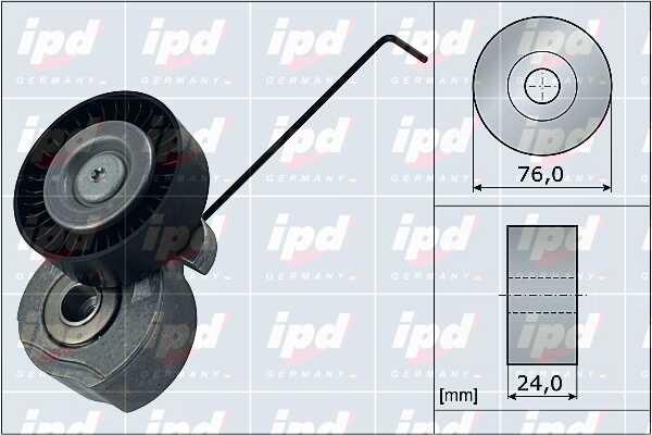 IPD 15-4065 Belt tightener 154065: Buy near me in Poland at 2407.PL - Good price!