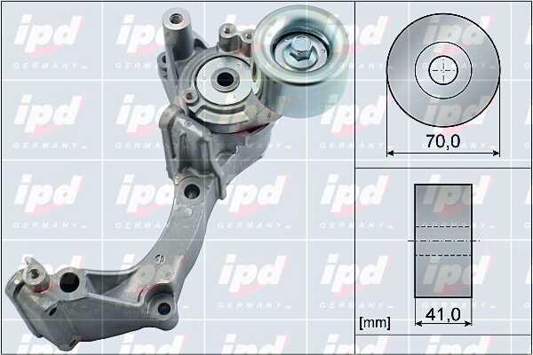 IPD 15-4037 Belt tightener 154037: Buy near me in Poland at 2407.PL - Good price!