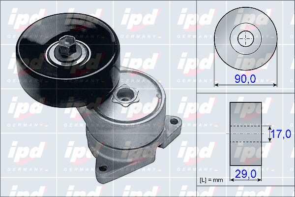 IPD 15-3999 Belt tightener 153999: Buy near me in Poland at 2407.PL - Good price!
