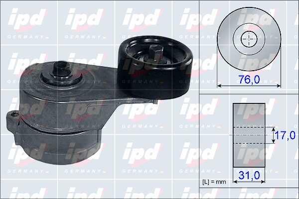 IPD 15-3998 Belt tightener 153998: Buy near me in Poland at 2407.PL - Good price!