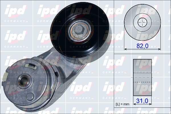 IPD 15-3995 Belt tightener 153995: Buy near me in Poland at 2407.PL - Good price!