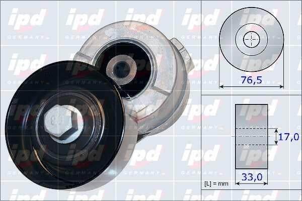 IPD 15-3973 Belt tightener 153973: Buy near me in Poland at 2407.PL - Good price!
