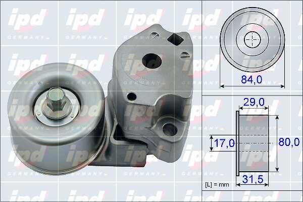 IPD 15-3972 Belt tightener 153972: Buy near me in Poland at 2407.PL - Good price!