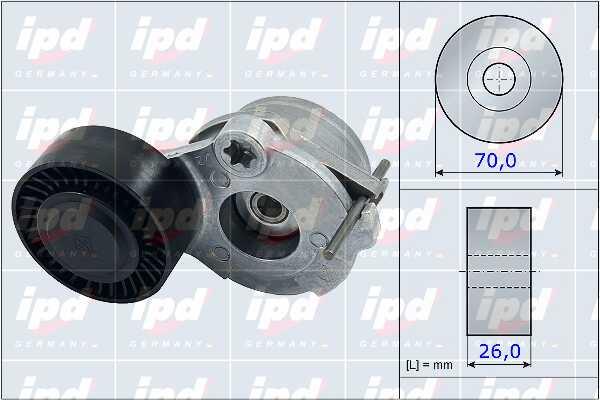IPD 15-3959 Belt tightener 153959: Buy near me in Poland at 2407.PL - Good price!
